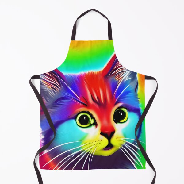 Item preview, Rainbow cute cat artwork designed and sold by The Love Quill.