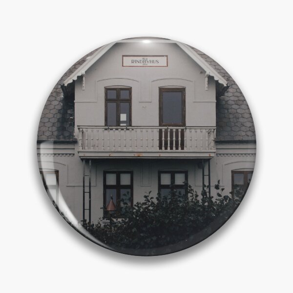 Item preview, Gray Danish house with a balcony designed and sold by moodskapes.