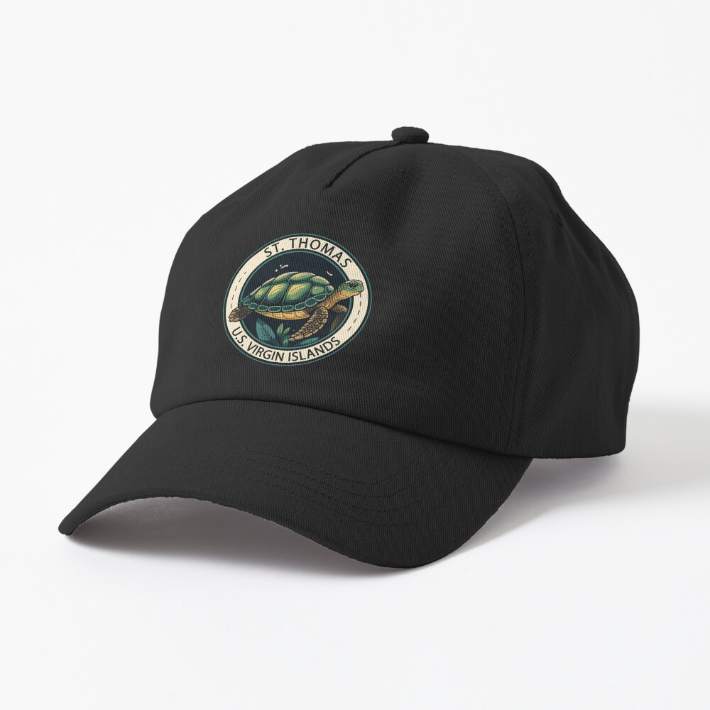 Aperçu de l'œuvre Casquette Dad Hat créée et vendue par KrisSidDesigns.