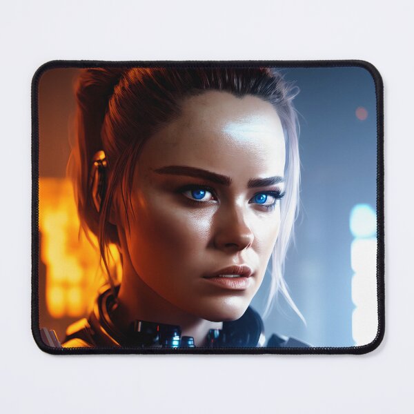 Item preview, Beautiful android woman during. designed and sold by Maniock.