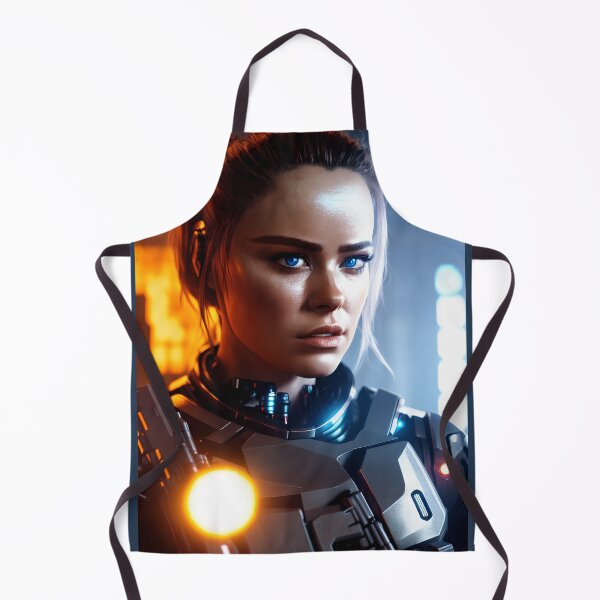 Item preview, Beautiful android woman during. designed and sold by Maniock.