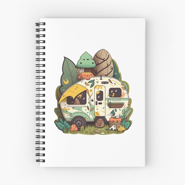 Item preview, Camper Trailer Van Nomad Cartoon designed and sold by KodakDesigns.