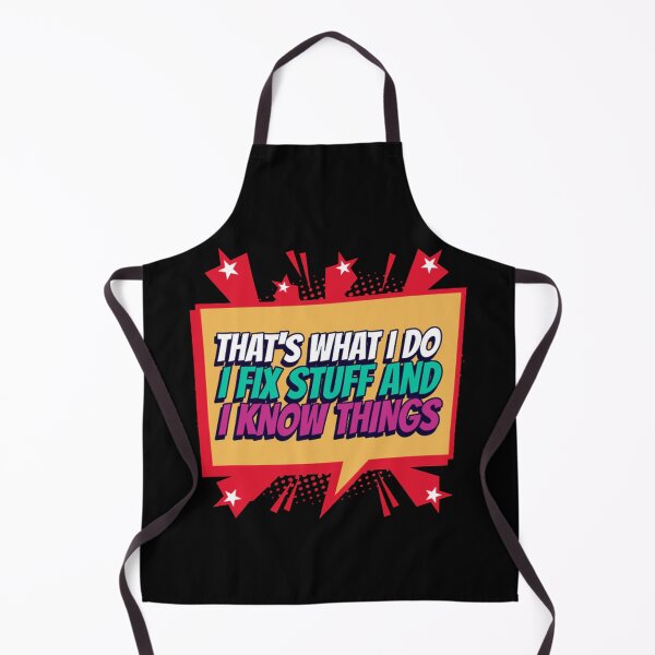 Item preview, That's what I do i fix stuff and I know things sticker designed and sold by Rodayna Elnaggar.