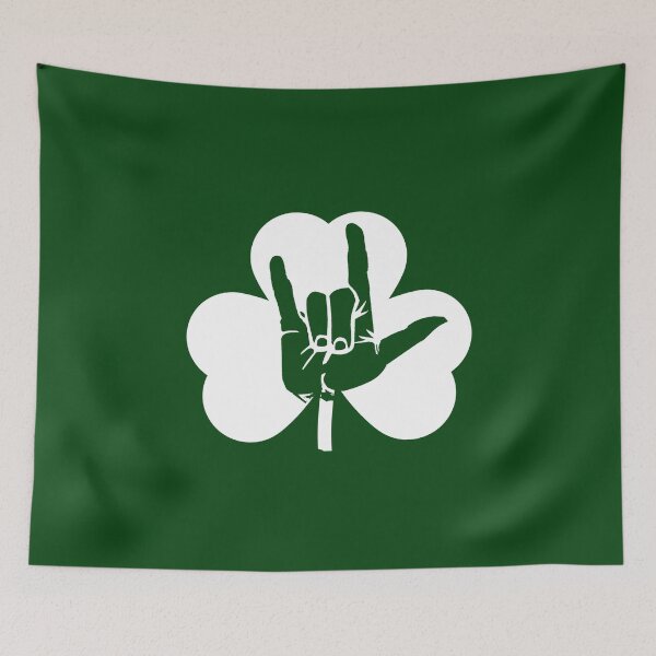 Item preview, Shamrock ASL With I Love You American Sign Language designed and sold by uFit.