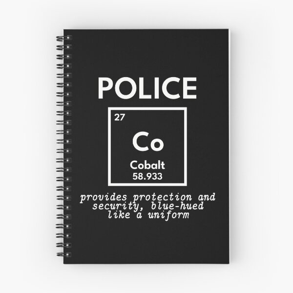 Item preview, Police. Chemicals Elements and Professions designed and sold by RetroNeon.