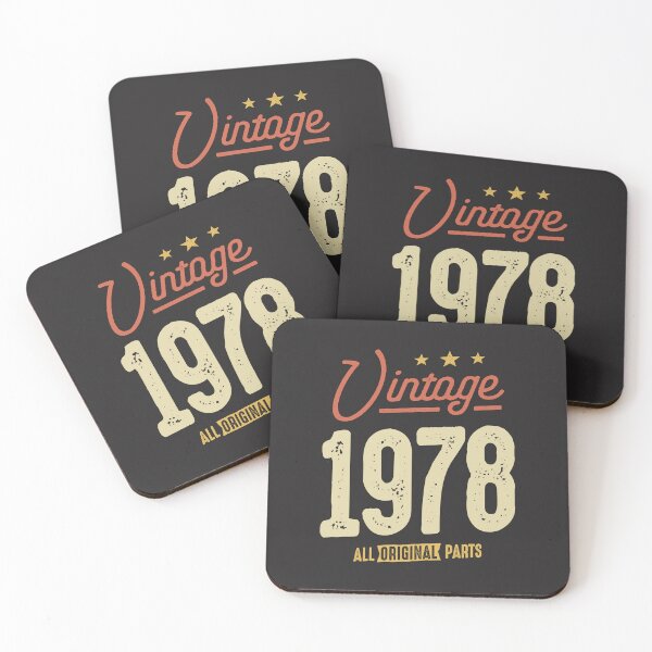 Item preview, Vintage 1978 - 45th Birthday Classic Born 1978 designed and sold by cidolopez.