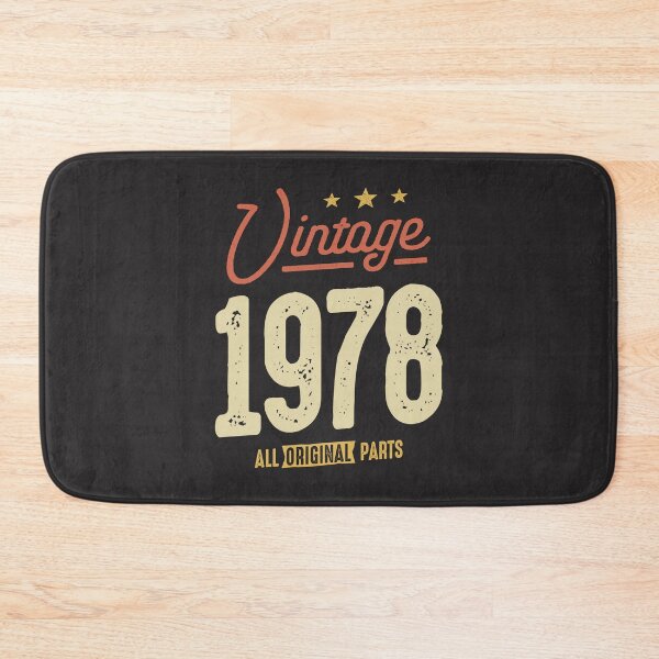 Item preview, Vintage 1978 - 45th Birthday Classic Born 1978 designed and sold by cidolopez.