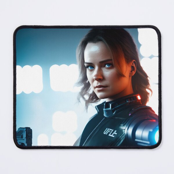Item preview, Terminator woman cyborg with a gun. designed and sold by Maniock.