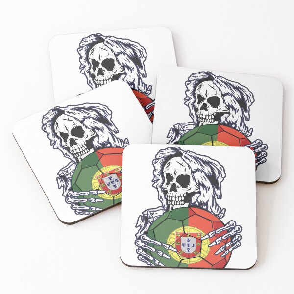 Item preview, Portugal Soccer Jersey With Skull Funny Soccer Jersey designed and sold by kunevatoulaq.