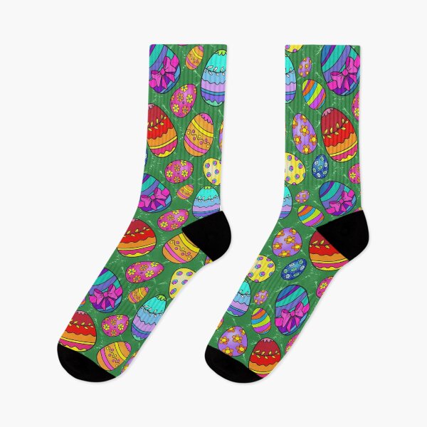 Item preview, Colorful Easter Eggs Pattern designed and sold by SiYDesigns.