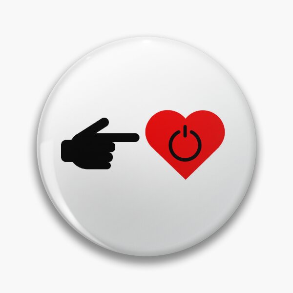 Item preview, Push for Love, Love button design  designed and sold by BloomingByL.