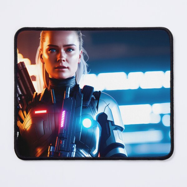Item preview, A female terminator in a post-apocalyptic world. designed and sold by Maniock.