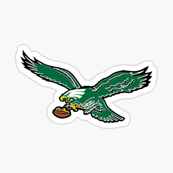 Philadelphia Eagles NFL Mascot Car Bumper Sticker Decal - 3'' or 5''