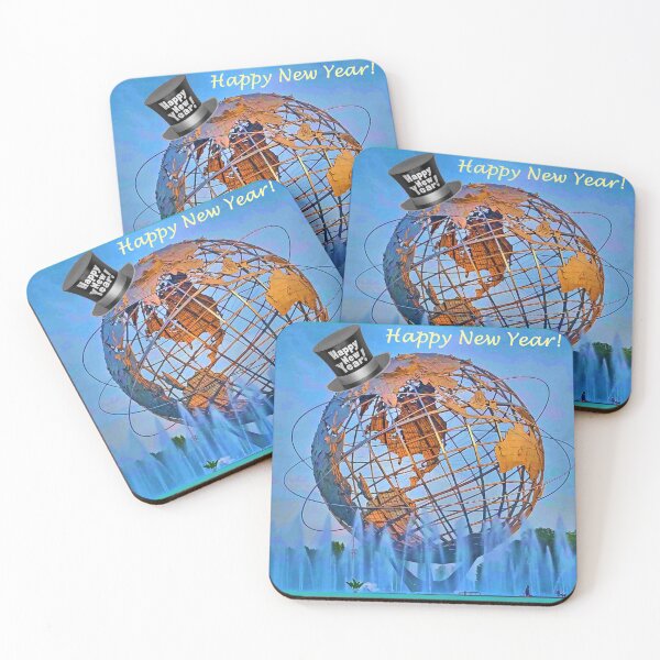 Item preview, Happy New Year from the Unisphere, in Flushing Meadows Corona Park! designed and sold by michael6076.