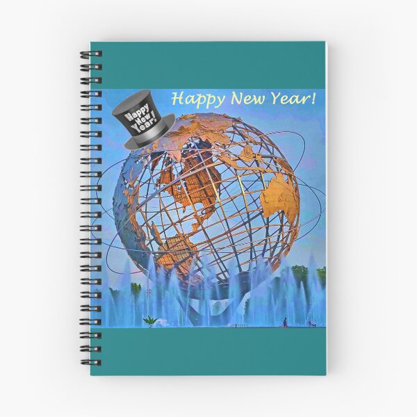 Item preview, Happy New Year from the Unisphere, in Flushing Meadows Corona Park! designed and sold by michael6076.