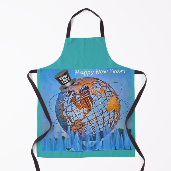 Item preview, Happy New Year from the Unisphere, in Flushing Meadows Corona Park! designed and sold by michael6076.