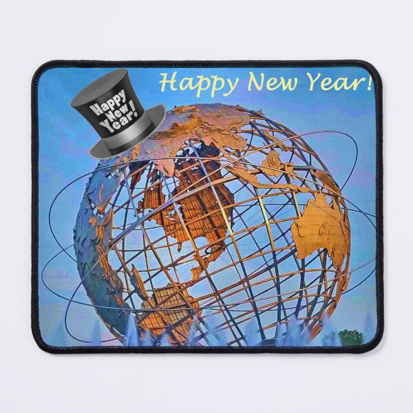 Item preview, Happy New Year from the Unisphere, in Flushing Meadows Corona Park! designed and sold by michael6076.