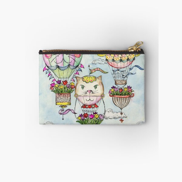 Item preview, Gato Globos y Tulipanes designed and sold by StudioLRM.