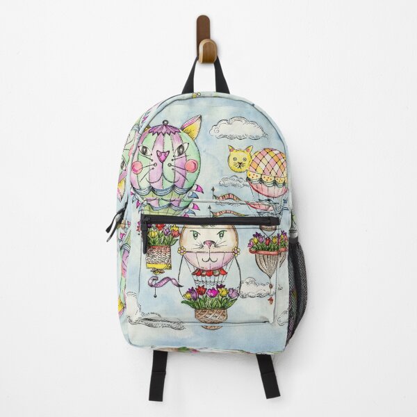 Item preview, Cat Balloons & Tulips designed and sold by StudioLRM.