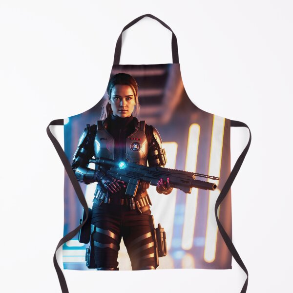 Item preview, Beautiful woman soldier cyborg. designed and sold by Maniock.