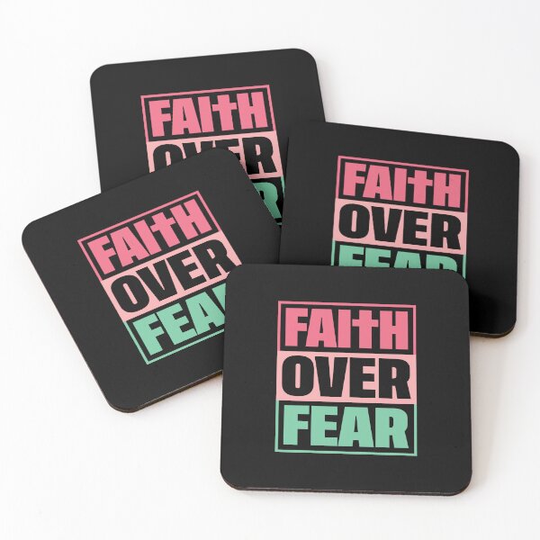 Item preview, Christian Quote Faith Over Fear Typography designed and sold by bolimj.