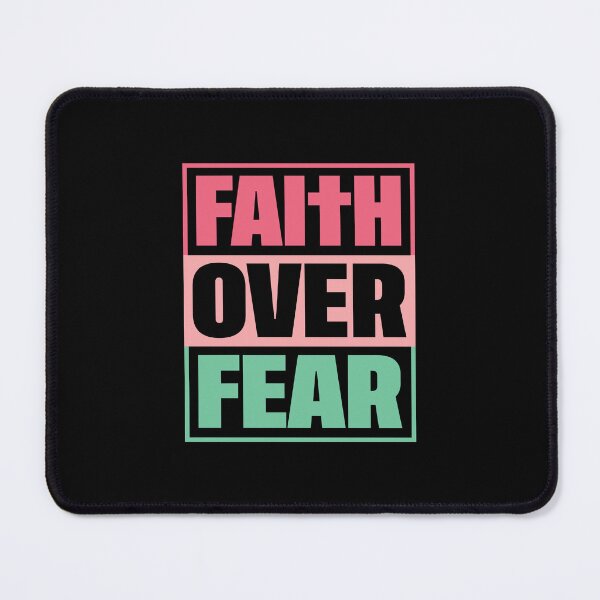 Item preview, Christian Quote Faith Over Fear Typography designed and sold by bolimj.