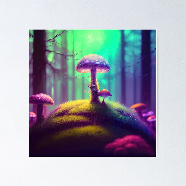 Item preview, Enchanted Forest Mushroom Design Aesthetic Design - Dreamlike Fungi D designed and sold by DonutShirts.