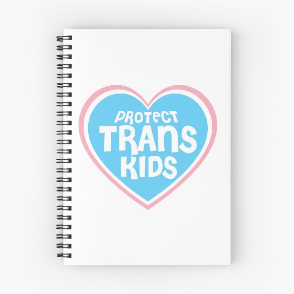 Item preview, Protect Trans Kids - Heart Blue Pride designed and sold by LaLunaWinters.