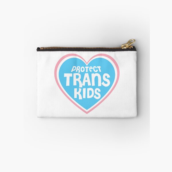 Item preview, Protect Trans Kids - Heart Blue Pride designed and sold by LaLunaWinters.