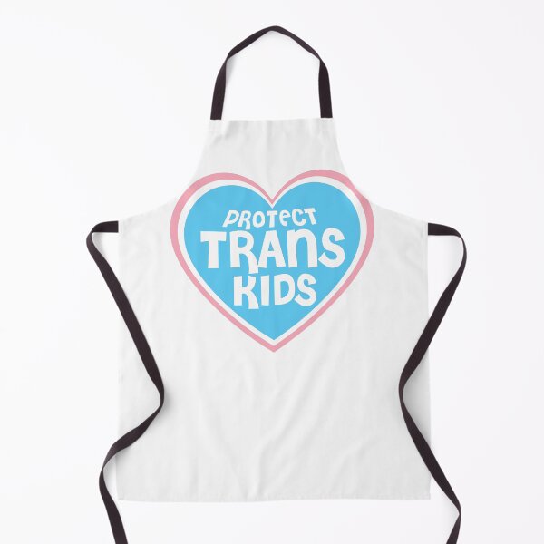 Item preview, Protect Trans Kids - Heart Blue Pride designed and sold by LaLunaWinters.