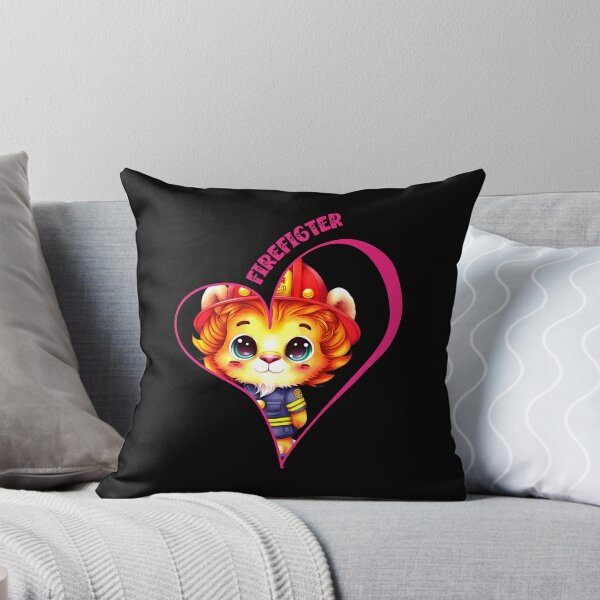 Item preview, Firefighter, lion love designed and sold by HarriPaloma.