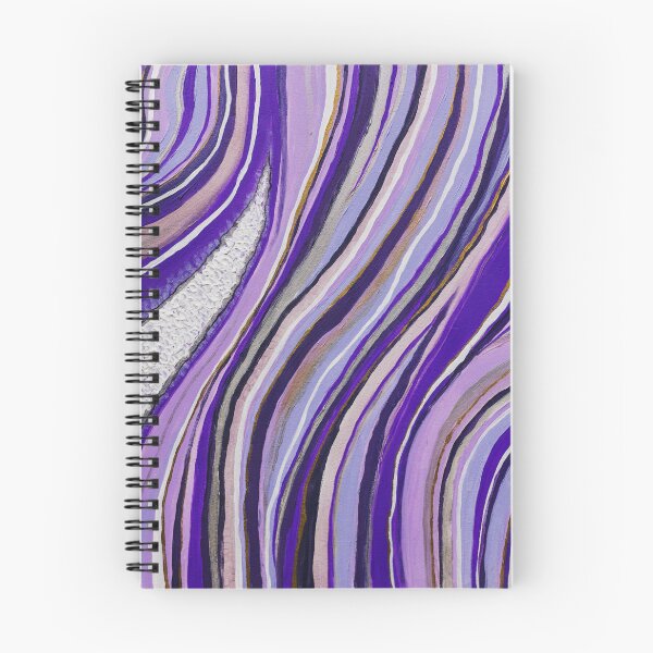 Item preview, Violet Purple Geode Inspired Painting designed and sold by colormemichelle.