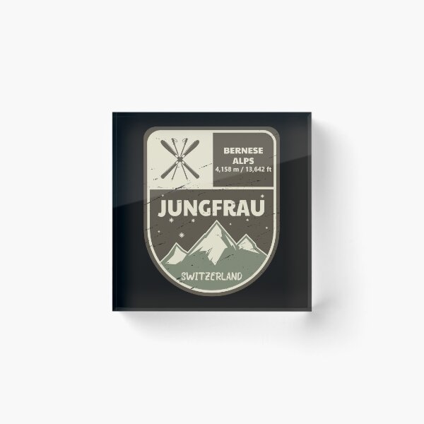Item preview, Jungfrau Bernese Alps Switzerland designed and sold by KrisSidDesigns.