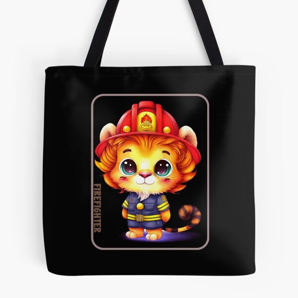 Item preview, Firefighter, lion lover designed and sold by HarriPaloma.
