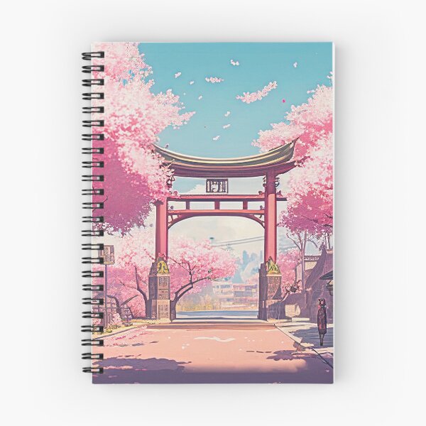 Item preview, Cherry Blossom Park designed and sold by AI-Ericson.