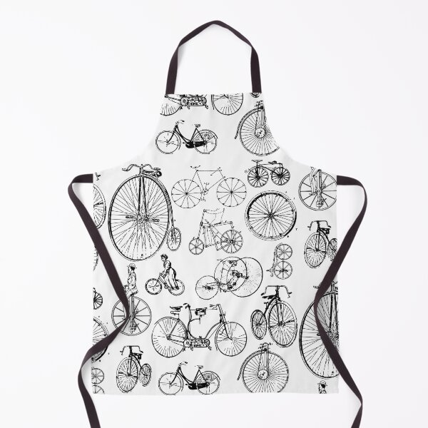 Item preview, Collection of Different Types of Bicycles - History of the Bicycle - Graphic Art designed and sold by Loving Nature Gifts.