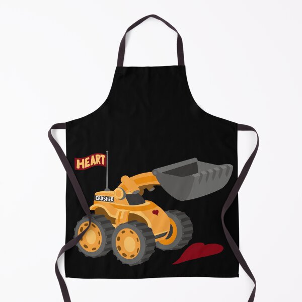 Item preview, Heart Crusher, Funny Kids digger truck | All hand drawn designed and sold by Giovanni-c.