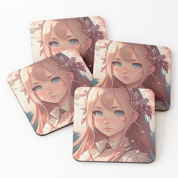 Item preview, Anime girl in the forest designed and sold by AI-Ericson.
