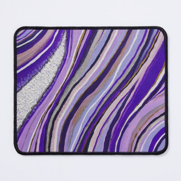 Item preview, Violet Purple Geode Inspired Painting designed and sold by colormemichelle.