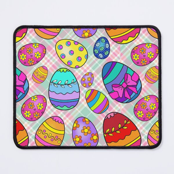 Item preview, Colorful Easter Eggs Plaid Pattern designed and sold by SiYDesigns.