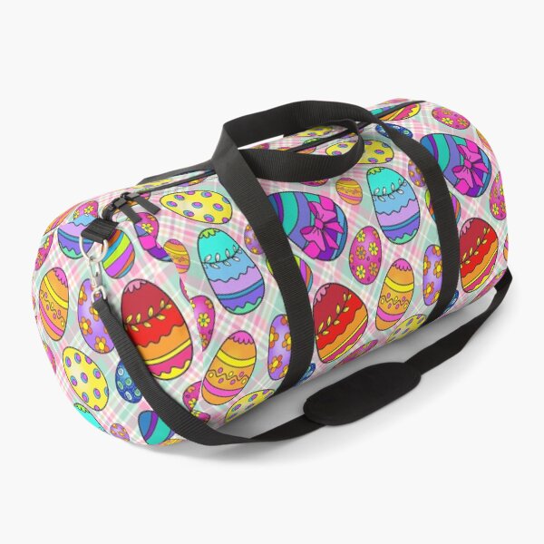 Item preview, Colorful Easter Eggs Plaid Pattern designed and sold by SiYDesigns.