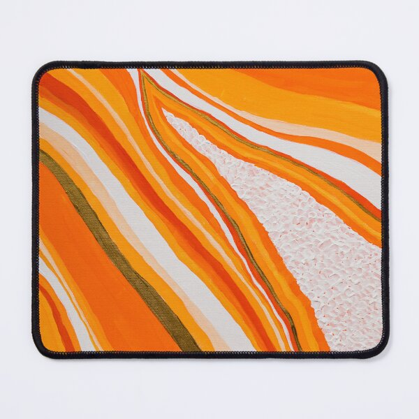 Artikelvorschau, Orange Geode inspirierte Malerei entworfen und verkauft von colormemichelle.