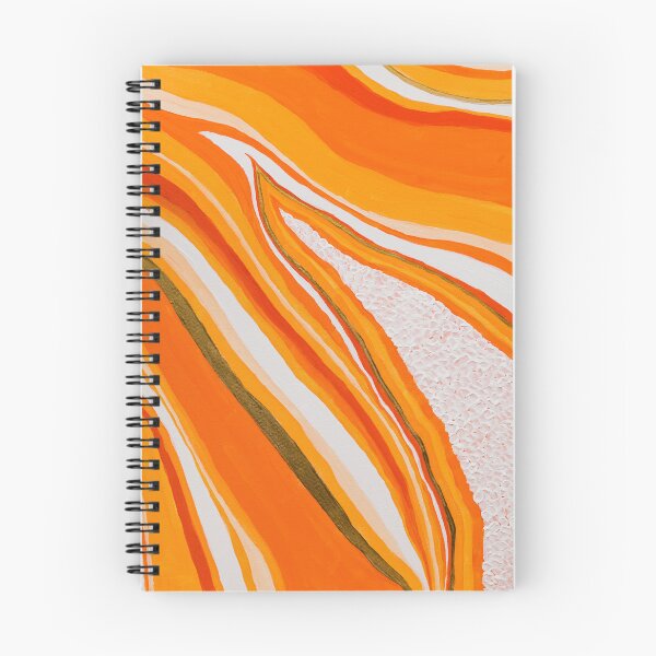 Item preview, Orange Geode Inspired Painting designed and sold by colormemichelle.