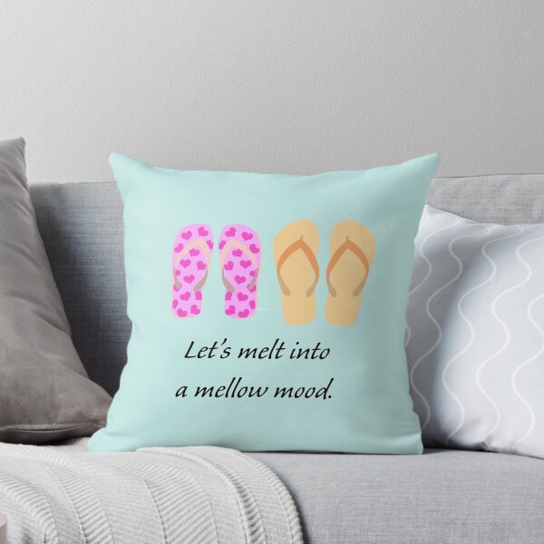 Item preview, Flip Flops: Let's melt into a mellow mood designed and sold by SomeGuyLou.