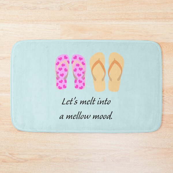 Item preview, Flip Flops: Let's melt into a mellow mood designed and sold by SomeGuyLou.