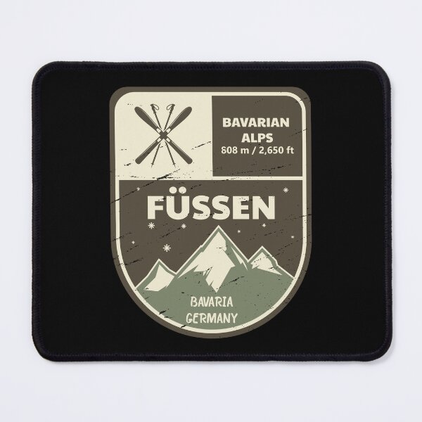 Item preview, Füssen Bavarian Alps Bavaria Germany designed and sold by KrisSidDesigns.