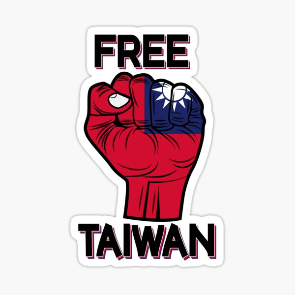 Aperçu de l'œuvre Taïwan libre proteste contre le communisme chinois créée et vendue par LeGND.