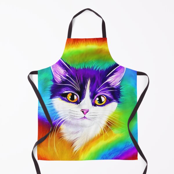 Item preview, Rainbow cute cat artwork designed and sold by The Love Quill.