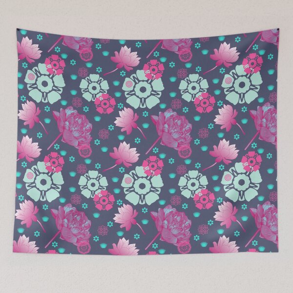 Item preview, Beautiful pink lotus flower, Illustration of beautiful lotus flowers in pastel shades. designed and sold by Malogue.