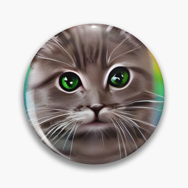 Item preview, Rainbow cute cat artwork designed and sold by The Love Quill.